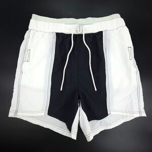 NEW Free People Sun Daze Board Shorts Sporty Bermuda Nylon Hybrid Gorpcore White